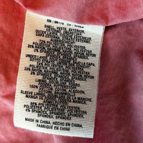 EUC Anthropologie Cartonnier Layered Vest Jacket Blazer Black /Cream Fits size 6 - Picture 13 of 16